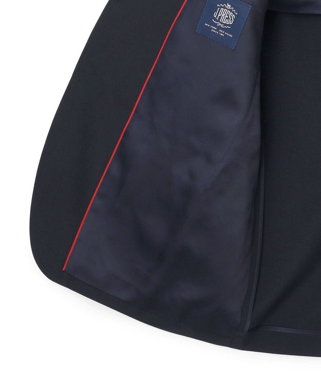 J.PRESS MEN 【定番 / 不朽の名作】ペピンメリノトロピカル ブレザー / 金釦 / 3B / 背抜き / Authentic-Fit ネイビー系