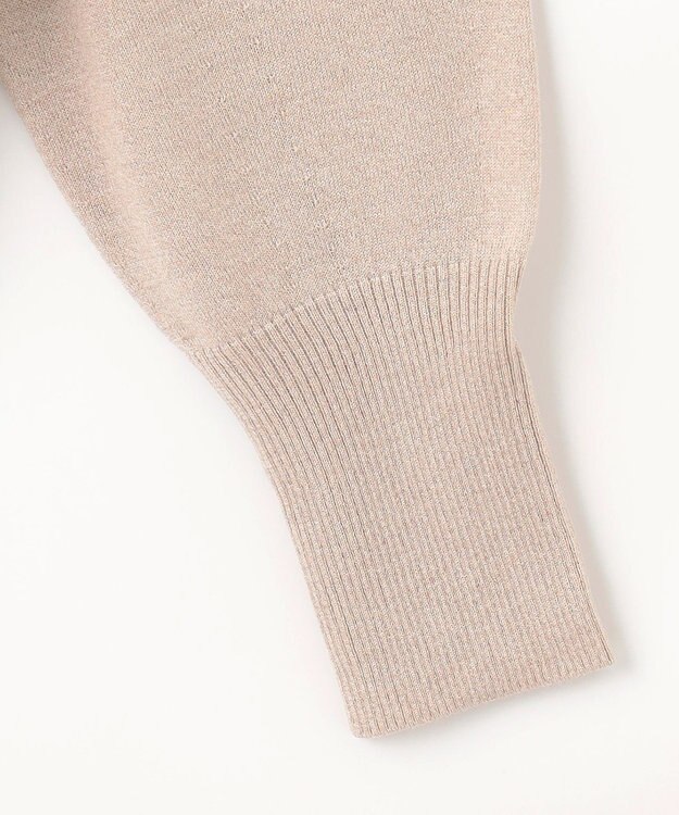 23区 L 【APPLAUDIR】コンパクト ラメカーディガン ベージュ系