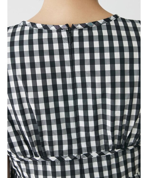 Green Parks コルセット風ミニワンピースⅡ Gingham Check