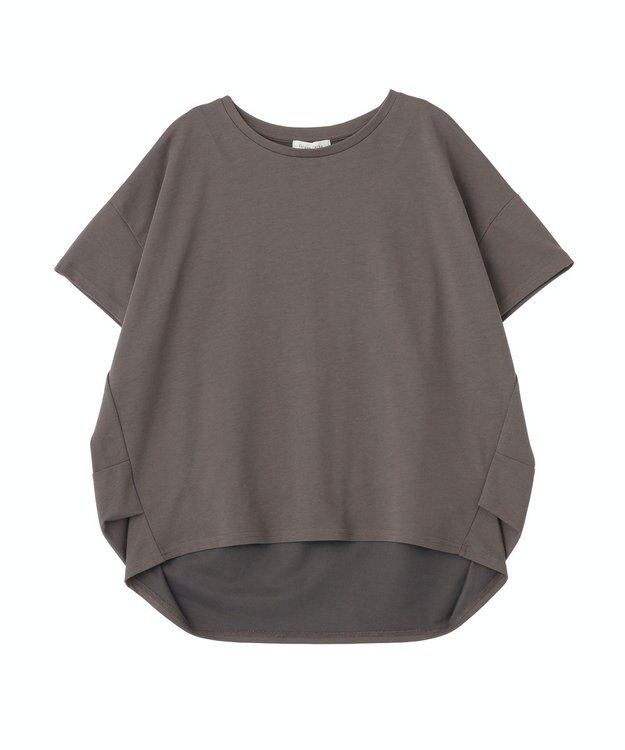 Green Parks 超冷感コクーンカットプルオーバー Gray