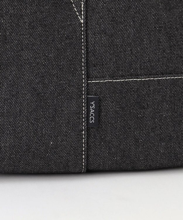 Y'SACCS デニムトートバッグ　Sサイズ ブラック【WEB限定カラー】