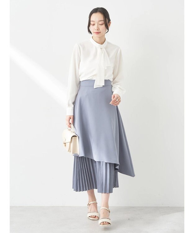 earth music&ecology ２ｗａｙタイブラウス Off White