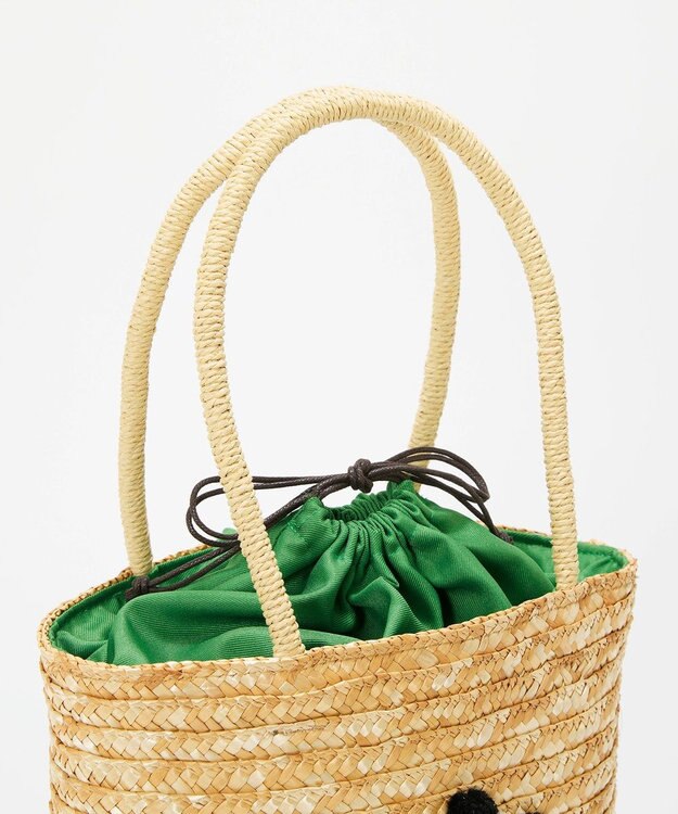 TOPKAPI 【TREASURE TOPKAPI】アニマル カゴバッグ ディープグリーン