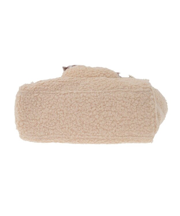 Maison de FLEUR リボンベアショルダートートバッグ Beige