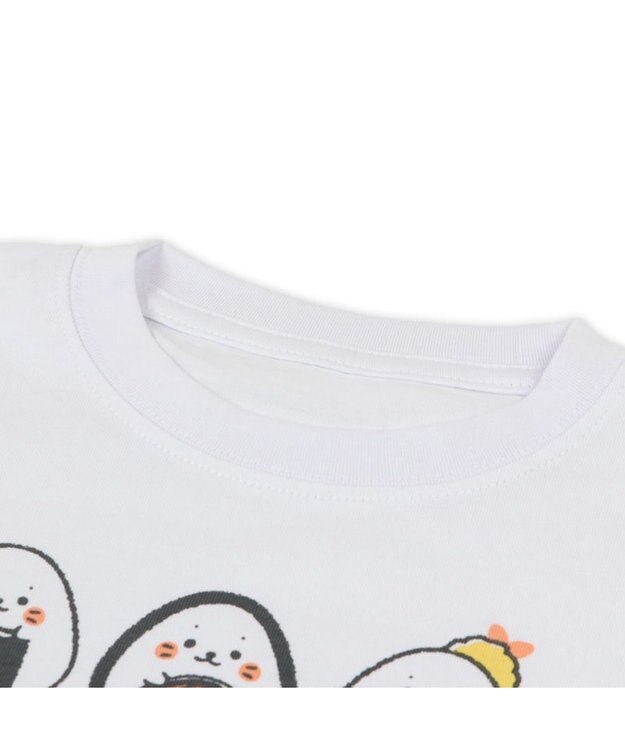 Mother garden しろたん キッズ Ｔシャツ 《おにぎり柄》 おにぎり柄