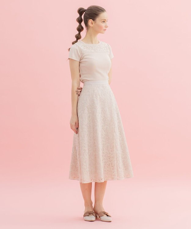 TOCCA 【洗える！】FLEURS スカート ピンク系