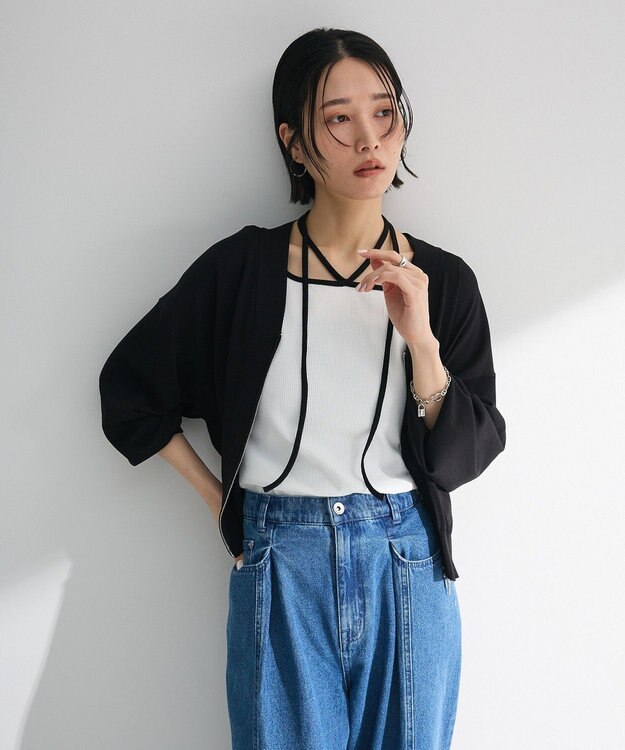 Green Parks チョーカー付きタンクトップ Ivory