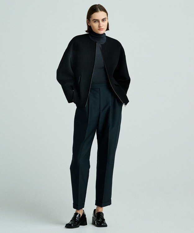 uncrave 【WEB限定】リバージャケット（uncrave WHITE） ブラック