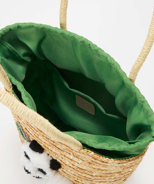TOPKAPI 【TREASURE TOPKAPI】アニマル カゴバッグ ディープグリーン
