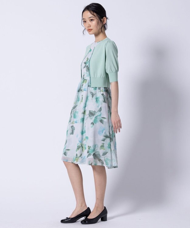 TOCCA BALOON ニットカーディガン ライトグリーン系