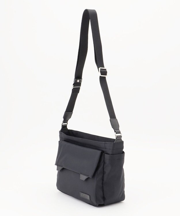 Y'SACCS ダブルタブ　トラベルショルダーバッグ ブラック