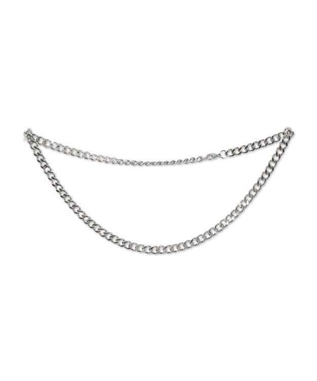 WEGO アクセ付きグラフィックT（LS） ブラック