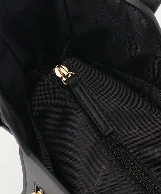 LA BAGAGERIE リサイクルレザー　フラップトート ブラック