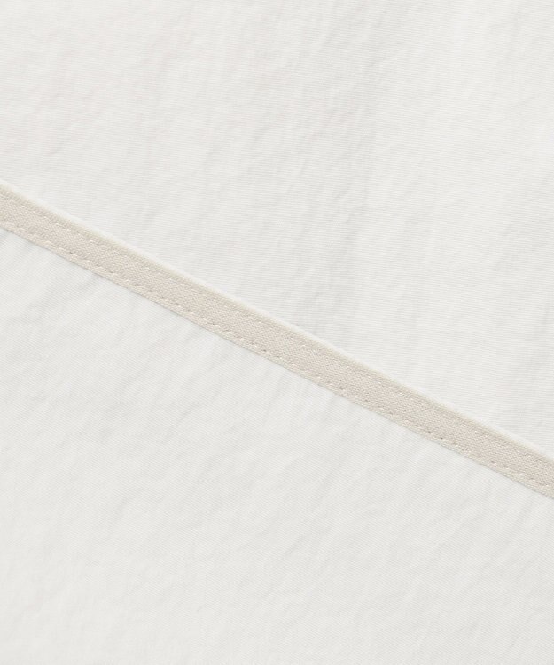 uncrave ライトプルーフナイロン オフショルブラウス グレージュ