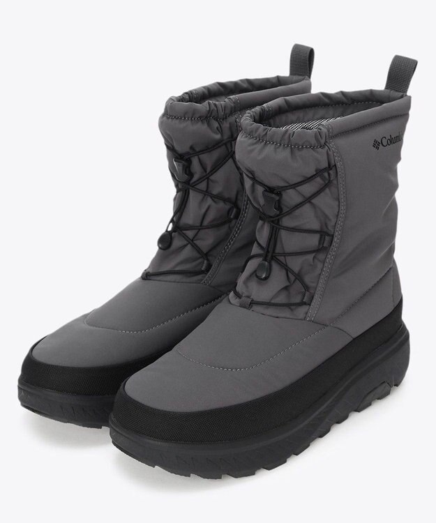 Columbia Columbia/ イエローテイル ブーツ ウォータープルーフ オムニヒート /コロンビア Grey Ash