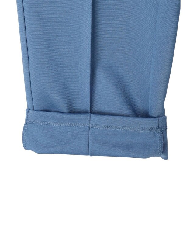 Green Parks らくスレストレートパンツ Blue