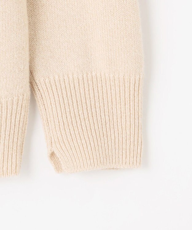 自由区 【カトリエムブーケ】Soyeux touche バックリボンプルオーバーニット エクリュ