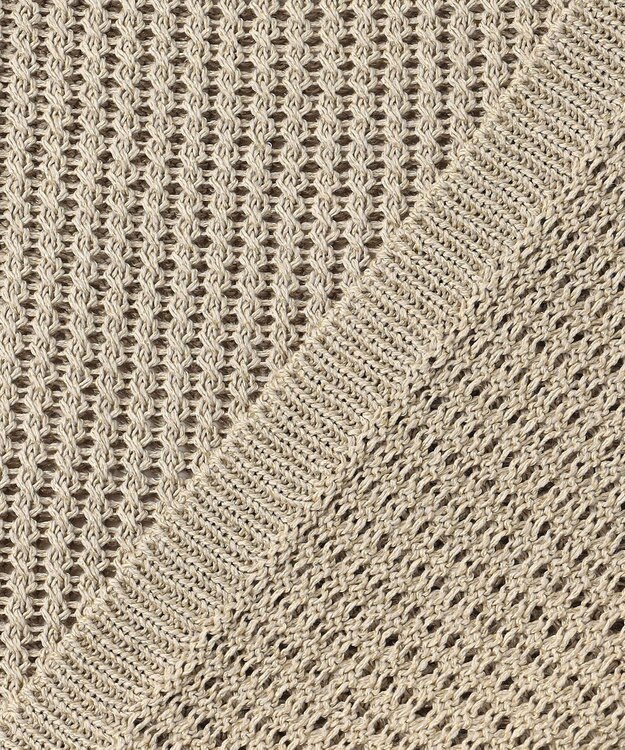 自由区 【カタログ掲載】ペーパーコットンメッシュ ベスト ベージュ