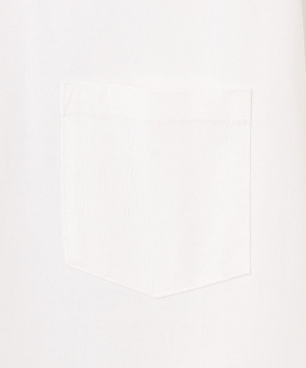 J.PRESS MEN Reyn spooner×J.PRESS リバースプリント ポケットTシャツ ホワイト系