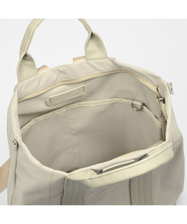 ACE BAGS & LUGGAGE W&.Day/Night レポ 2WAYトート A4サイズ 19171 ダブルアンドデイナイト ライトグレージュ