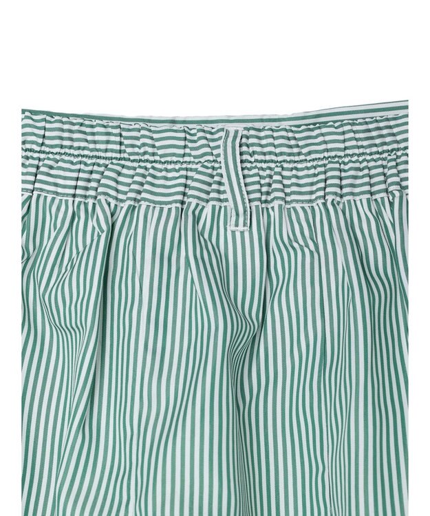 Green Parks ・ＳＵＧＡＲ　ＳＰＯＯＮ　ストライプフレアスカート Green