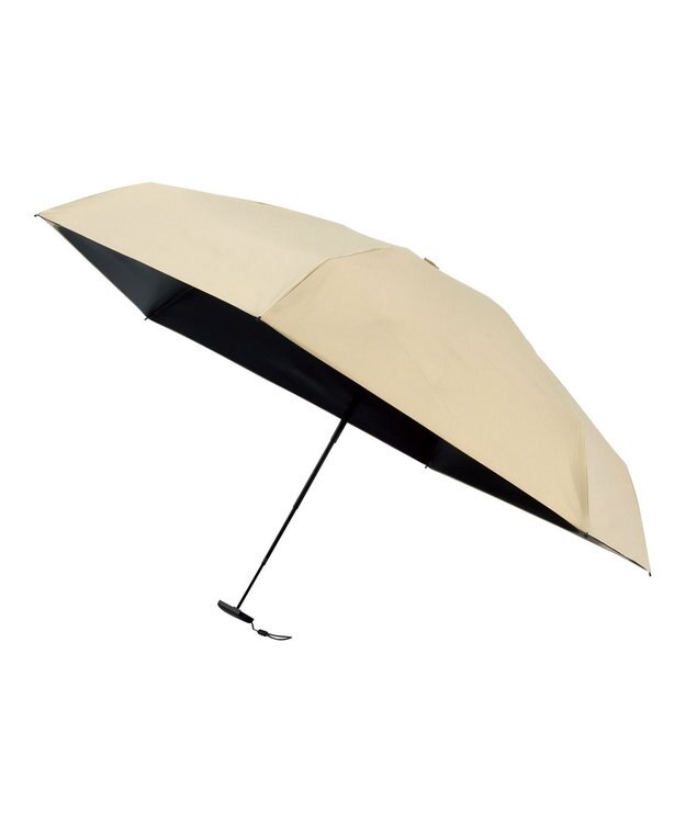 MOONBAT 【遮光100％/超軽量】マジで軽い傘 晴雨兼用折りたたみ日傘 マジカルテックプロテクション 5Flat50 ベージュ