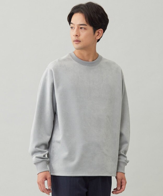 UNFILO MENS 【男女兼用】クリーンスエード クルー チャコール