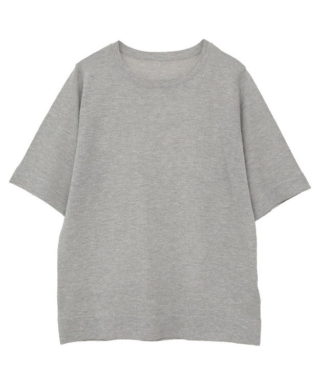 Green Parks ・Ｐｅｔｉｔ　Ｆｌｅｕｒ　ラメシアーニット Gray