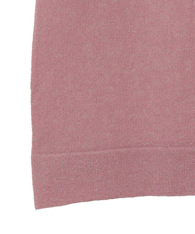 Green Parks ・Ｐｅｔｉｔ　Ｆｌｅｕｒ　ラメシアーニット Pink