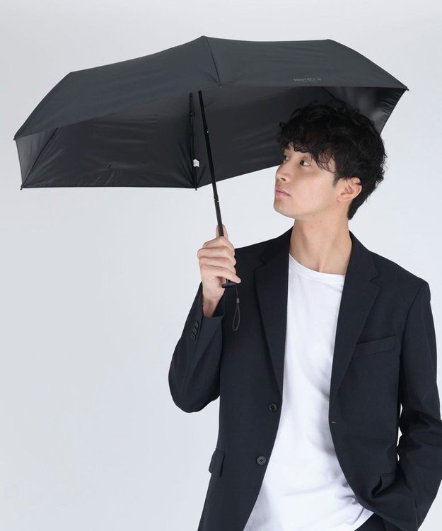 WEGO 【晴雨兼用/折りたたみ傘/紫外線対策/日焼け対策】PROTECT U ブラック