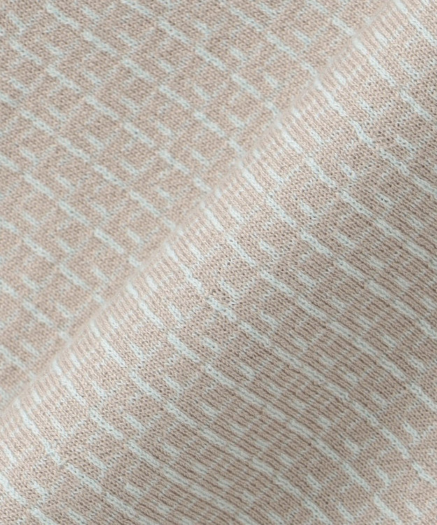 自由区 【WEB限定カラーあり・洗える】リバーシブルニット セットアップ(プルオーバー×フレアスカート) グレージュ×アクア