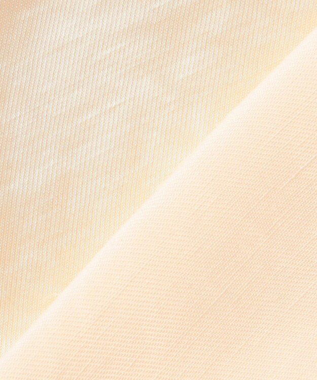 BEIGE， CYANO / サテン ドレープブラウス Ecru