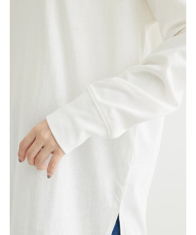 Green Parks 裾スリットホワイトインナー Off White