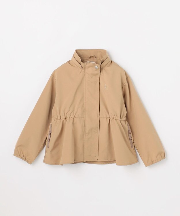 組曲 KIDS 【110-140㎝】フリルマウンパ ベージュ