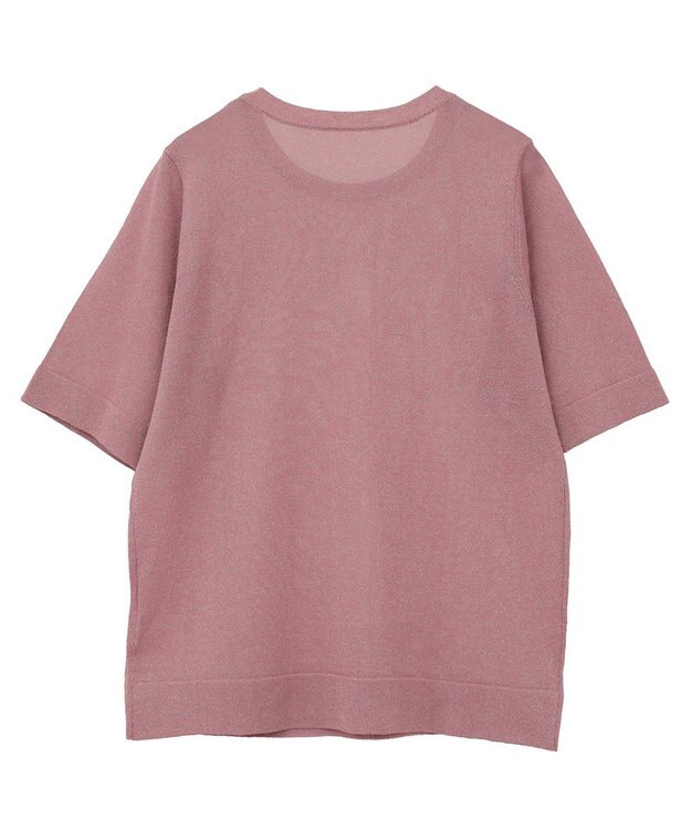 Green Parks ・Ｐｅｔｉｔ　Ｆｌｅｕｒ　ラメシアーニット Pink