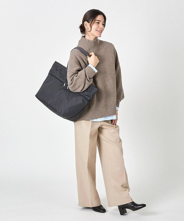 LeSportsac CARLIN ZIP TOP TOTE BAG/サンダー サンダー