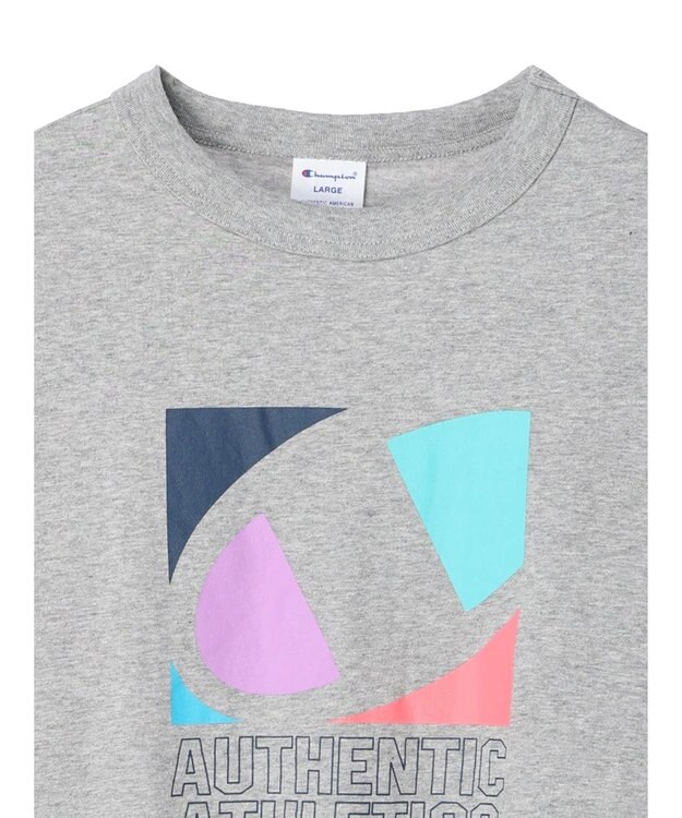 Green Parks ■Ｃｈａｍｐｉｏｎ　ロゴｐｔＴシャツ Off White