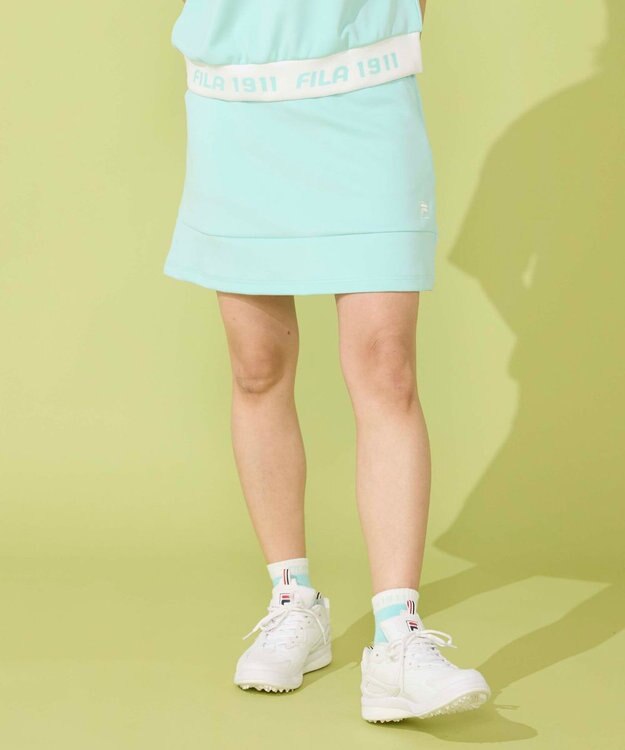 FILA GOLF／marie claire 【FILA GOLF】 ダンボールニットスカート ミント