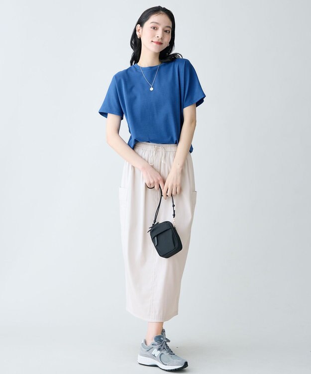 ANY プレミアムコットンベーシックＴシャツ ブルー