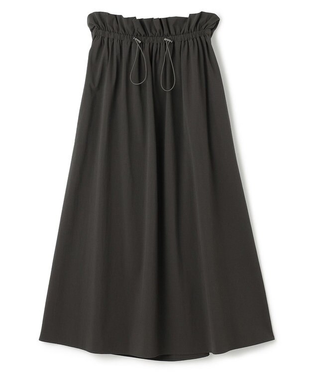 uncrave 【撥水・接触冷感・UVカット・洗濯機洗い可】マルチファンクションナイロン フレアスカート（uncrave STANDARD） スレートA