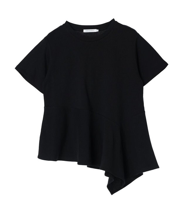 AMERICAN HOLIC 裾フレア切り替えカットプルオーバー Black
