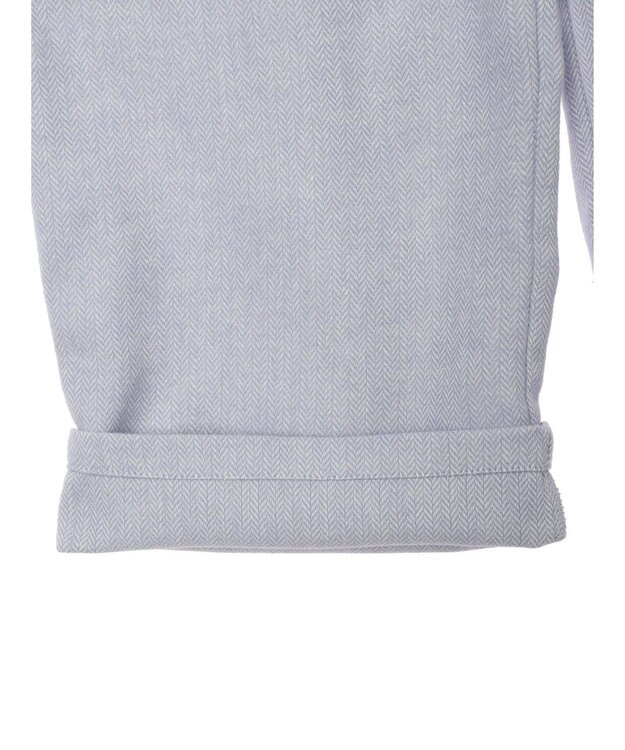earth music&ecology ヘリンボーンイージーパンツ Light Gray