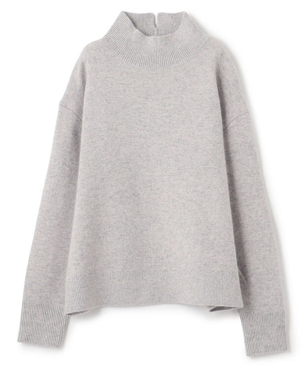 UNFILO 【WEB＆一部店舗限定】へアリースウェット ハイネックニット グレー