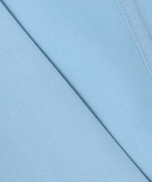 ICB 【洗える】 UnleashLite ノーカラージャケット サックスブルー系