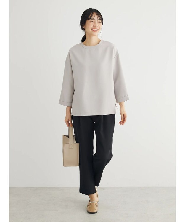 Green Parks イージーケア　キレイ見えセットアップ Gray