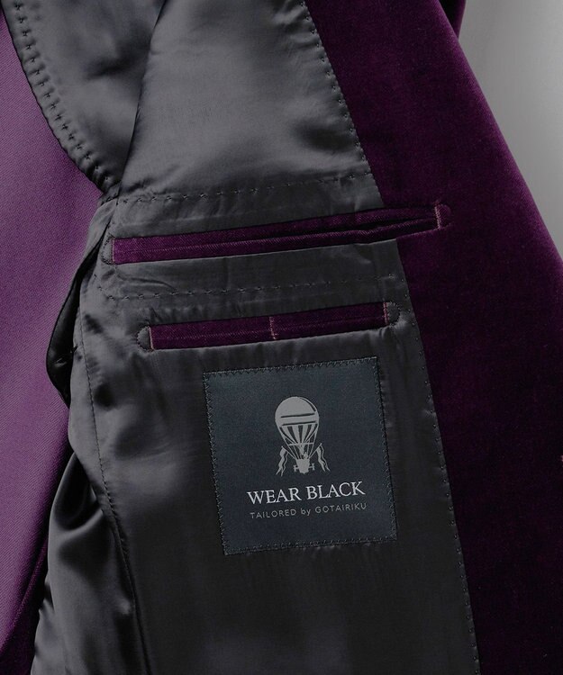 GOTAIRIKU Pontoglio/ポントリオ VELVETジャケット ワイン系