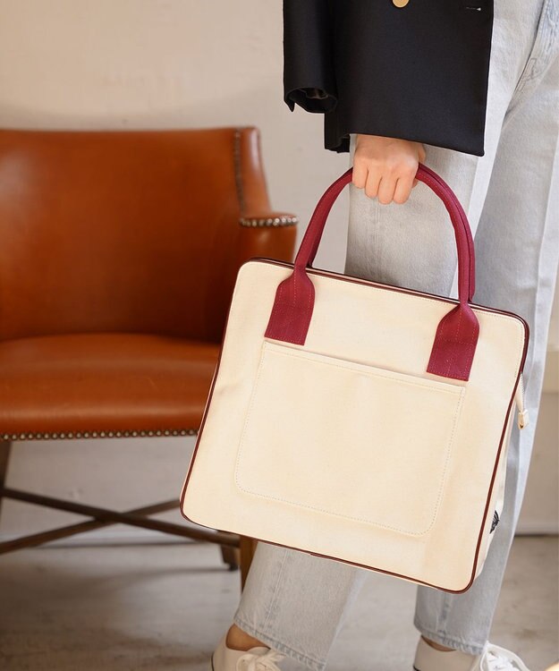 YUSHI ARLE - 30th model TOTEBAG 日本製帆布トートバッグ ワイン