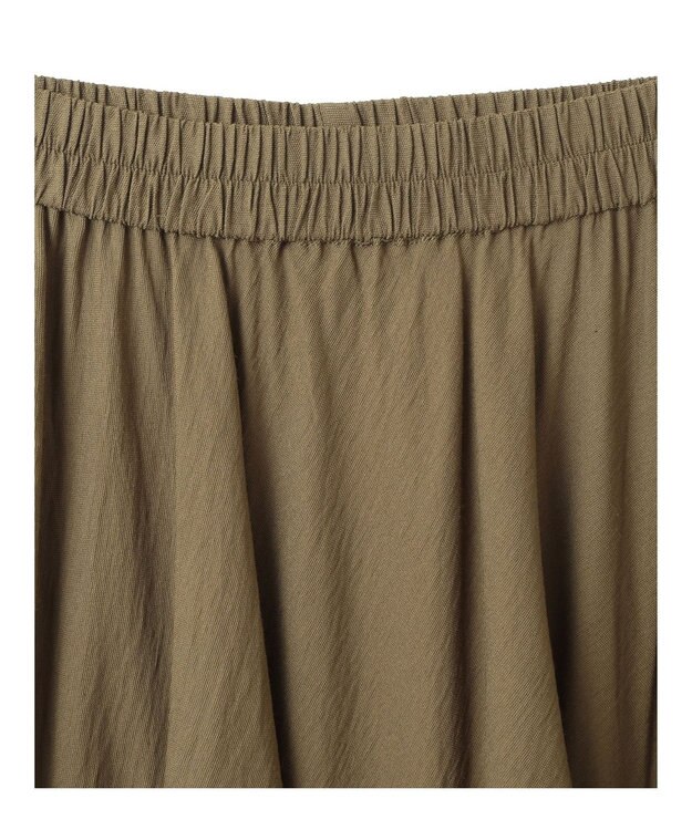 YECCA VECCA アシメデザインスカート Khaki