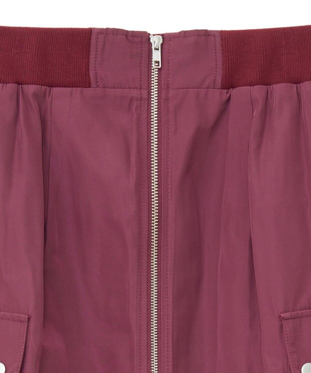 Green Parks ・ＳＵＧＡＲ　ＳＰＯＯＮ　ミリタリーＩラインスカート Bordeaux