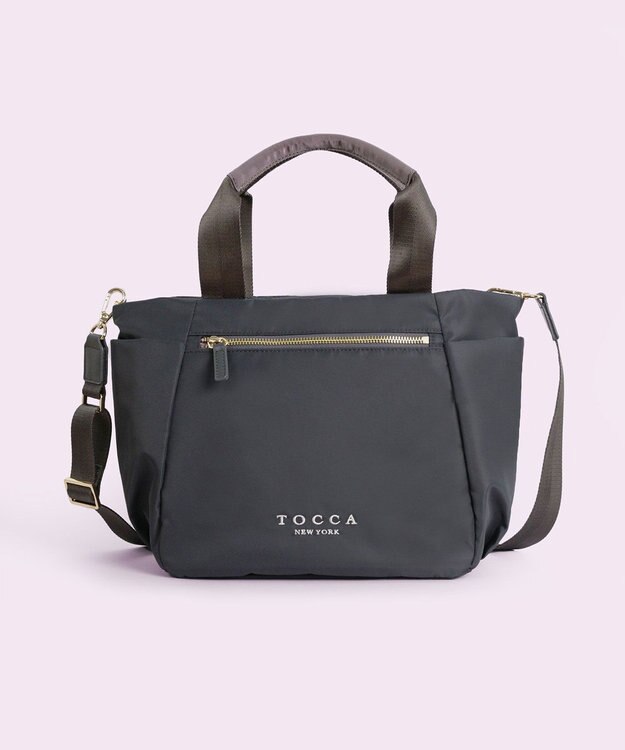 TOCCA 【サスティナブル素材・撥水・WEB＆一部店舗限定】NUOTO NYLON TOTE トートバッグ グレージュ